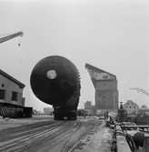 Lyft och transport av absorptionstorn