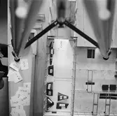 Modell av plåt o svetsverkstan