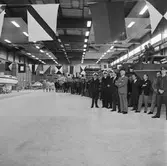 Invigning av nya plastverkstan