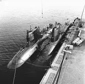 Ubåtar vid verkstadspiren