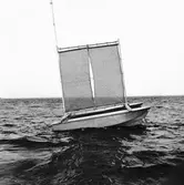 Målbåt under bogsering