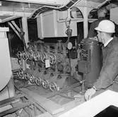 Int av maskinrummet MInfartyget Älvsborg