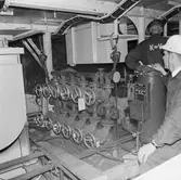 Int av maskinrummet MInfartyget Älvsborg