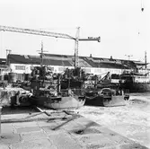 Mul 13 o 18 vid verkstadskajen och vid docka 5