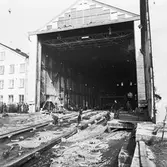 Sjösättning av Katamaren