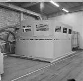 Modell av styrhytt och instrumentpanel Spica II