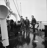 Provtur med isbrytaren Ymer (varvet runt)