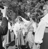 Värmländskt bondbröllop på Skansen.