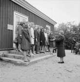 Invigning av Väla skola, Skansen.