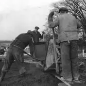 Nya Länsmuseet i Jönköping under uppbyggnad.
