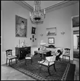 Broby, herrgård, interiör, Bettna socken, Södermanland.