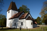 Exteriör av Kumlaby kyrka, Visingsö socken, Jönköpings kommun