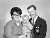 Familjen H. Hallqvist, Gävle. Den 1 april 1967