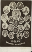 Carl XV och hans samtida regenter.