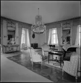 Tyresö slott, interiör, Tyresö socken, Södermanland.