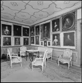 Wibyholm, slott, interiör, Årdala socken, Södermanland.