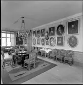 Wibyholm, slott, interiör, Årdala socken, Södermanland.