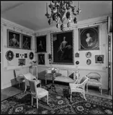 Wibyholm, slott, interiör, Årdala socken, Södermanland.