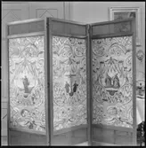 Wibyholm, slott, interiör, Årdala socken, Södermanland.