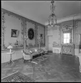 Åkerö, slott, interiör, Bettna socken, Södermanland.