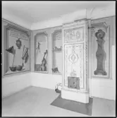 Åkerö, slott, interiör, Bettna socken, Södermanland.