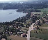 Flygfoto över Örserum, Jönköpings kommun.  138/1970