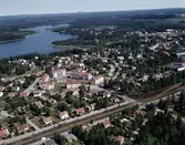 Flygfoto över Vaggeryd i Jönköpings län 44/1976