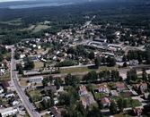 Flygfoto över Hillerstorp i Jönköpings län 51/1976