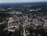 Flygfoto över Gnosjö i Jönköpings län 57/1976