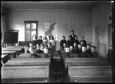 Skolklass i Ingelsby skola