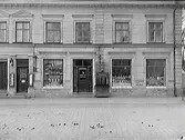 Lilienbergs tobaksaffär. Butiken låg utmed Kungsgatan.