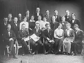 Föreningsgrupp. Nykterhetsrörelsen. S.G.U. avdelningen Leon i Varberg.
