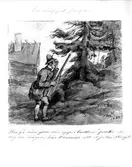 Teckning av Fritz von Dardel. 