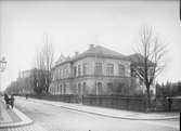 Kungsgatan - Klostergatan, Dragarbrunn, kvarteret Nanna, Uppsala 1901 - 1902
