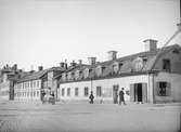 Östra Ågatan från Bäverns gränd, Kungsängen, Uppsala 1901 - 1902