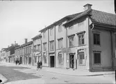 Kungsängsgatan mot norr från Vretgränd, Kungsängen, Uppsala 1901 - 1902