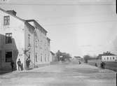 Ringgatan - Sysslomansgatan, Luthagen, Uppsala 1908