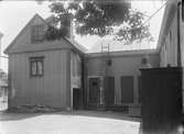 Gårdsinteriör, kvarteret Bryggaren, Kungsängsgatan, Uppsala 1908
