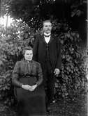 Josef Ärnströms bror och svägerska, Albert och Maja Ärnström, Uppsala 1910
