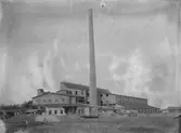 S:t Eriks Lervarufabrikers tegelbruk under uppförande, kvarteret Grenen, Luthagen, Uppsala 1909
