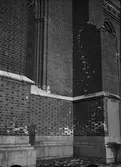 Skador i murverk, Uppsala domkyrka 1938