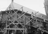 Uppsala domkyrka restaureras 1940