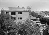 Flerbostadshus under uppförande i Luthagen, Uppsala juli 1936