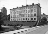 Dekanhuset, sett från Riddartorget i Uppsala, augusti 1936