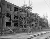 Bygge i Uppsala mars 1936