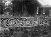Byggnadsdetalj från Långalma, Börstils socken, Uppland augusti 1932