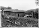 Gårdsmiljö hos Eriksson, Skäve, Vaksala socken, Uppsala sannolikt 1920-tal