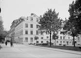 Övre Slottsgatan - Gropgränd, Uppsala, sannolikt tidigt 1930-tal