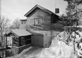 Garage - byggmästaren Anders Diös villa, Vårdsätravägen, kvarteret Aspen, Graneberg, Sunnersta, Uppsala 1935
