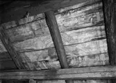 Innertak i källarbod, Bodarna, Funbo socken, Uppland